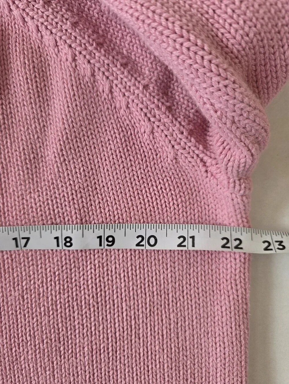 J Crew 1988 Oarsman Rollneck Sweater M Bubblegum Pink Preppy Heritage Old Money